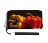 Modische Einkaufstasche, Designer-Schulterhandtaschen, Hobo-Tasche, niedliche Aufbewahrungstasche für Damen, 20 x 10,5 cm, Rot und Gelb, Stil:, 20.0*10.5cm