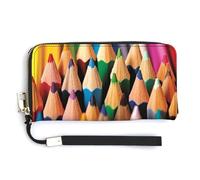 Modische Einkaufstasche mit bunten Bleistiften, Designer-Schulterhandtaschen, Damen-Handtaschen, Hobo-Tasche, niedliche Aufbewahrungstasche für Damen, Stil, 20 x 10,5 cm