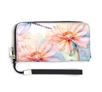 Modische Einkaufstasche mit fliegenden Libellen, Lilien, Designer-Schulterhandtaschen, Hobo-Tasche, niedliche Aufbewahrungstasche für Damen, Stil, 20 x 10,5 cm