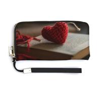 Modische Einkaufstasche mit gehäkeltem Herz, Designer-Schulterhandtaschen, Damen-Handtaschen, Hobo-Taschen, niedliche Aufbewahrungstasche für Damen