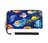 Modische Einkaufstasche mit tropischen Fischen, Designer-Schulterhandtaschen, Hobo-Tasche, niedliche Aufbewahrungstasche für Damen, Stil, 20 x 10,5 cm, Stil:, 20.0*10.5cm