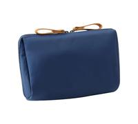 Modische farbige Kosmetiktasche, auslaufsicher, tragbare Make-up-Tasche mit Innenfächern, stabile Nylon-Materialien, kleiner Nylon-Make-up-Etui, B, Einheitsgröße