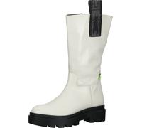Modische FLY London Stiefel Stiefel für Damen P144882 001 Weiß 36