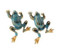 Modische Frosch Ohrstecker, tropfendes Öl, Designs, Schmuck, Legierungszubehör für Frauen und Mädchen, schöne Ohrringe
