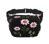 Modische Hüfttasche mit Gänseblümchen-Muster, Unisex, Reise-Sport-Kuriertasche