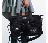 Modische Nylon-Mesh-Schultertasche mit großer Kapazität für Frauen, personalisierte Mehrfachtaschen, Y2K-Shopper, abnehmbarer Retro-Schultergurt, Dame