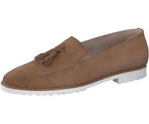 Modische paul green Slipper Schlupfschuhe für Damen 1017-003 Braun 38