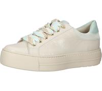 Modische paul green Sneaker Schnürschuhe für Damen 5257-013 Beige 40