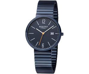 Modische REGENT Herren-Zugbanduhr BA-580