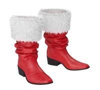 Modische Stiefeletten Für Den Alltag - Lederschaft Mittelhoher Absatz Slip-on-design Robuste Sohle Ideal Für Legere Outfits Winterschuhe Ohne Farbangaben Stiefel Schwarz Tennisschuhe Damen（Red, 41)