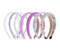 Modische Stirnbänder Damen 7-tlg. Rutschfestes Mädchen-Stirnband-Set