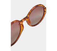 modische Urban Classics Unisex Sonnenbrille Leo-Muster Braun