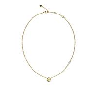 Guess Damen-Kette Matelasse Pave Coin Goldfarben JUBN04593JWYGT-U