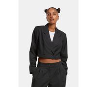 modisches Urban Classics Damen Kleid Reißverschluss gesteppt 180 g/m² Schwarz S