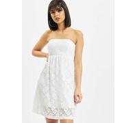 modisches Urban Classics Damen Kleid Stretch 120 g/m² Weiß XS