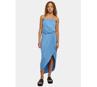 Urban Classics Ladies Viscose Bandeau Dress Frauen in Gr. 4XL in Blau