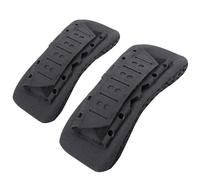 Modixun 2-Pack Schultergurt Pad, Atmungsaktive Rucksack Gurt Pads, Soft Mesh Kissen Schulterpolster für taktische Weste, Plate Carrier, Chest Rig, Sling Bag, Duffle Bag, Schwarz