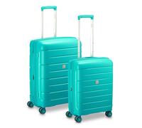 MODO by Roncato Starlight 3.0 4 Rollen Kofferset 2-teilig mit Dehnfalte grün