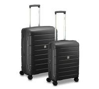 MODO by Roncato Starlight 3.0 4 Rollen Kofferset 2-teilig mit Dehnfalte schwarz