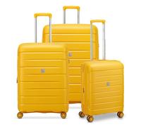 MODO by Roncato Starlight 3.0 4 Rollen Kofferset 3-teilig mit Dehnfalte gelb