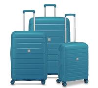 MODO by Roncato Starlight 3.0 Kofferset (Großer, Mittelgroßer, Kabinen) Türkis