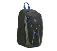MODO BY RV RONCATO Pegasus Rucksack für Kabine, 40 x 25 x 20 cm, Schwarz/Blau, Schwarz, bagaglio a mano, Urlaub