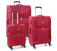 MODO BY RV RONCATO Star 2.0 Set 3 Softtrolley 4 Rollen mit TSA, rot, 78 x 46 x 30 cm, 3er Set Softkoffer