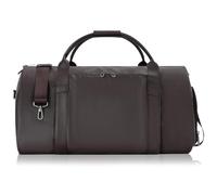 Modoker Kleidersack mit Rollen, Damen-Kleidersack für Reisen, PU-Leder, wandelbarer Kleidersack mit Trolley-Anzug-Gepäcktasche, Braun, Umwandelbar