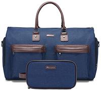 Modoker Rereise Kleidersack Anzugtasche Reisetasche Handtasche Faltbare Schultertasch Herren Weekender Sporttasche Damen 2-in-1 groß Handgepäck Hänge-Koffer, Anzug