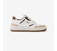MoEa Sneaker Gen1 - Suede White & Brown - weiss/beige/braun, Größe Euro (US) 37