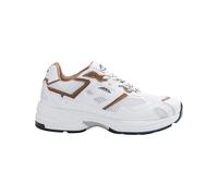MoEa - Leichte Schuhe aus Biomaterialien - Unisex - Rush White & Brown Palm - Rush White & Brown Palm für Herren aus Baumwolle - Größe Braun 44