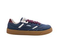 MoEa - Origin Low - Sneaker, Gr. 38, blau/braun (NightSuede&Beige/Grapes)