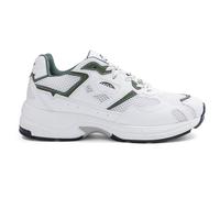 MoEa - Rush - Sneaker, Gr. 44, grau (White&Green/Cactus)