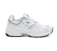 MoEa - Rush - Sneaker, Gr. 46, grau/weiß (White&Silver/Apple)