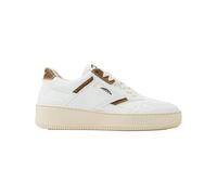MoEa - Schuhe aus Biomaterialien - Origin White & Brown Palm für Herren - Größe 45 - Braun Braun 45