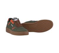 MoEa Sneaker Gen1 - Suede Orange & Green - dunkelgrün, Größe Euro (US) 42