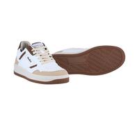 MoEa Sneaker Gen1 - Suede White & Brown - weiss/beige/braun, Größe Euro (US) 45