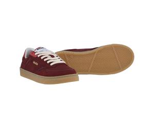 MoEa Sneaker Gen9 - Full Burgundy Suede - burgunderrot, Größe Euro (US) 46