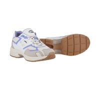 MoEa - Leichte Damenschuhe aus Biomaterialien - Rush Beige & Lila Orange - Rush Beige & Lila Orange für Damen aus Baumwolle - Größe 40 - Blau 40
