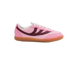 MoEa - Turnschuhe / Sportschuhe aus Biomaterialien - Damen / Frau Flow Pink & Wine Corn - Flow Pink & Wine Corn für Damen aus Baumwolle - Rosa 37