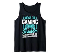 Möge Die Gaming Session Lang Sein Gamer Deko Zubehör Jungs Tank Top