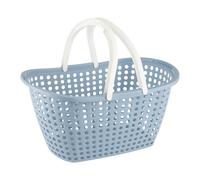 Mömax Einkaufskorb Anna Pastellblau ca. 15l , Pastellblau ca. 15l , Kunststoff , 15 L , 31x22x44 cm , recycelbar, umweltfreundlich , 006966004001