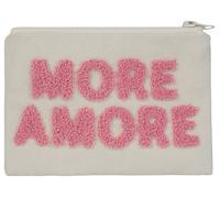 Mömax Kosmetiktasche Kia Rosa/Beige , Rosa/Beige , Rosa, Beige , Metall, Kunststoff, Textil , 16.5x10.5 cm , pulverbeschichtet,glatt,Leinwand , 005711039701