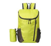 MOERAE Ultraleicht Faltbarer Rucksack klein, Wasserdicht, Atmungsaktiv, Unisex 20L Wanderrucksack für Wanderungen, Festival, Sport, Outdoor (Grün)