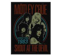 Mötley Crüe Aufnäher 'Shout at the Devil'