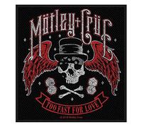 Mötley Crüe Aufnäher Too fast for love