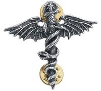 Mötley Crüe Dr. Feelgood Unisex Pin silberfarben, Hartzinn, Band-Merch, Bands