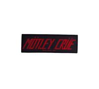 Mötley Crüe - Logo - Aufnäher Schwarz Onesize