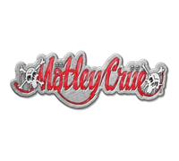 MÖTLEY CRÜE METALL PIN # 8 ANSTECKER BADGE BUTTON DR. FEELGOOD LOGO 5x2cm