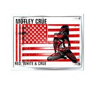 Mötley Crüe - Pin - Rot, Weiß & Crue Logo (in)